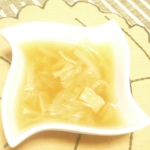 とろとろ白菜の中華スープ